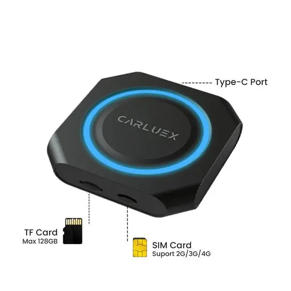 CARLUEX PRO+ Wireless CarPlay/Android Auto Adapter - The Box Spain