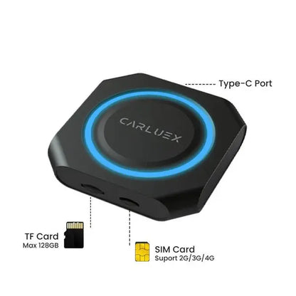 CARLUEX PRO+ Wireless CarPlay/Android Auto Adapter - The Box Spain