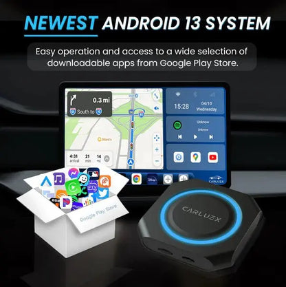 CARLUEX PRO+ Wireless CarPlay/Android Auto Adapter - The Box Spain