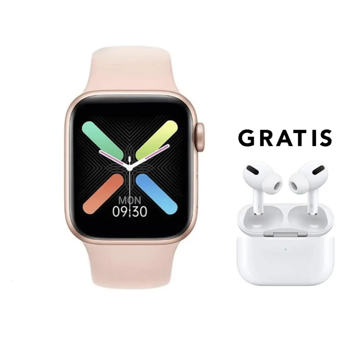 PINK WATCH 40mm + WHITE PRO - GRÁTIS - The Box Spain